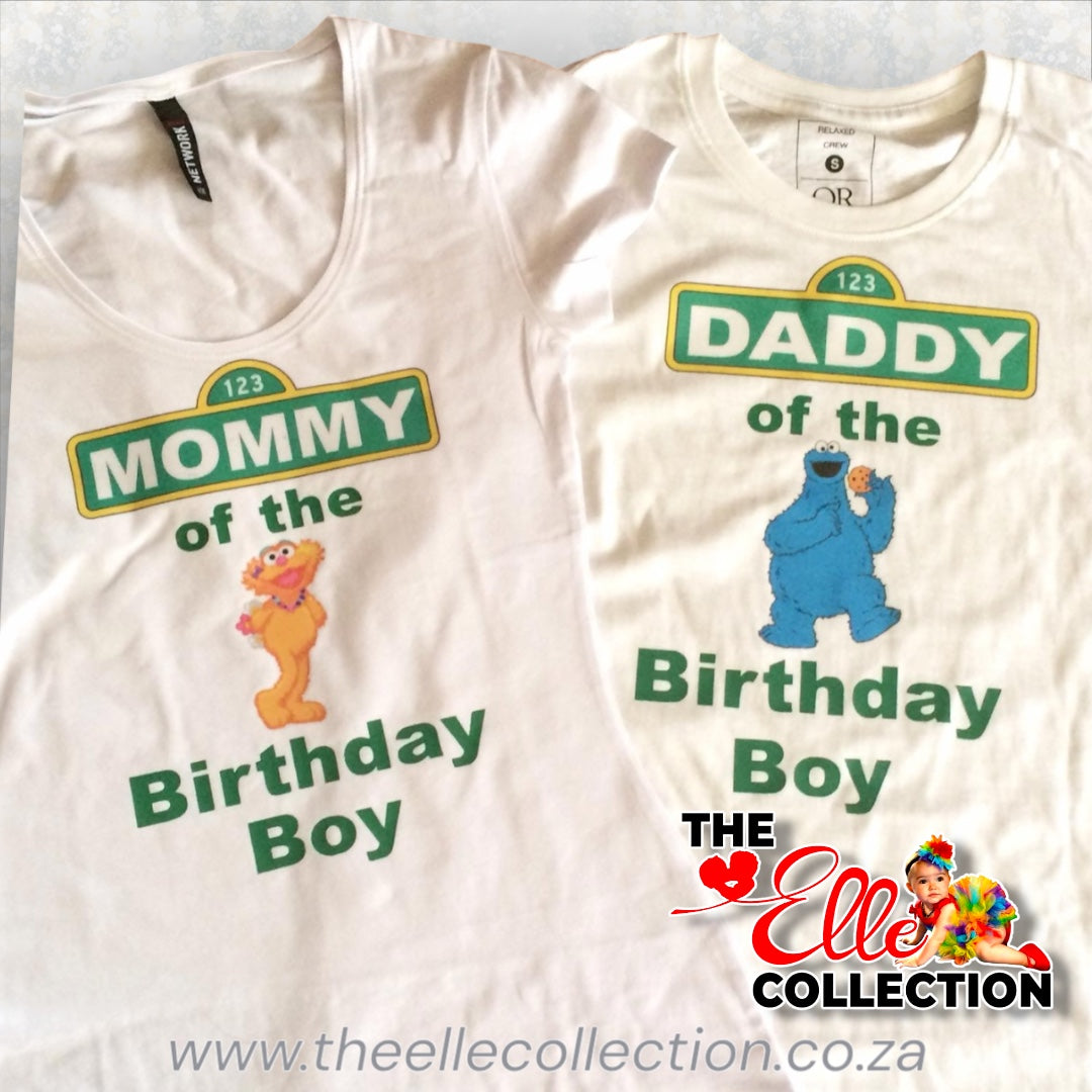 Takalani Sesame / Sesame Street themed Adult T-Shirt *Design 1