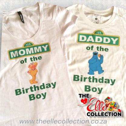 Takalani Sesame / Sesame Street themed Adult T-Shirt *Design 1