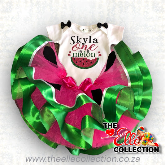 One in a Melon Birthday Tutu outfit