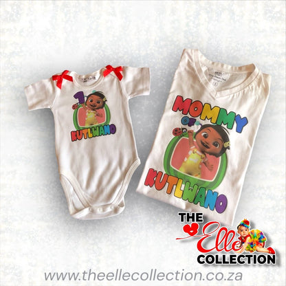 Cocomelon themed Adult T-Shirt *Design 2